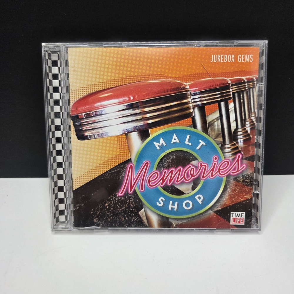 Time Life Malt Shop Memories Jukebox Gems 2 CD Set 50s 60s Rock Doo-Wop Oldies